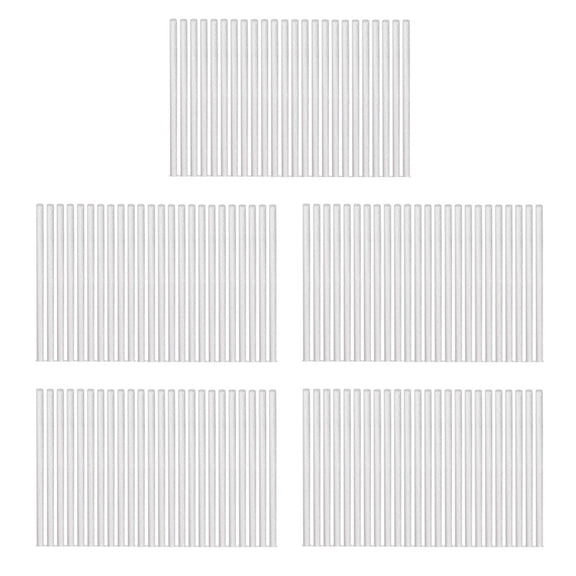 120Pcs Fiberglass Replacement Wicks, Oil Lamps Wicks, Candle Wine Bottles Wicks 0.5 By 9.85 Inch,120 x Replacement Fiberglass Wicks,white