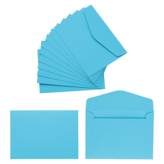 120Pcs Gift Cards Envelopes, Mini Envelopes for Business Mailing, Blue