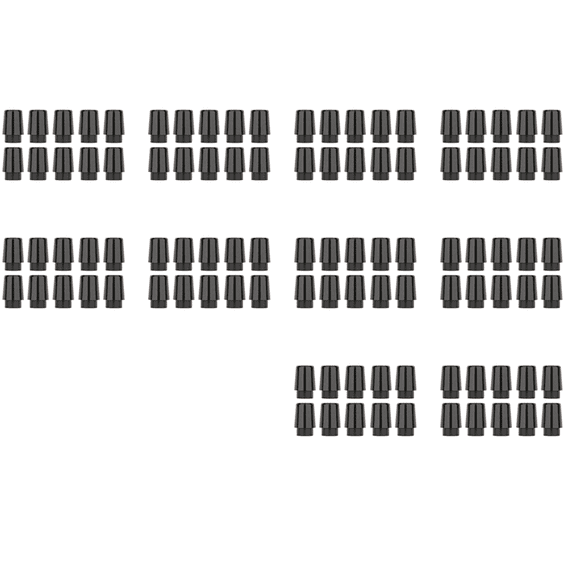 120Pcs Golf Ferrules Compatible with Irons 0.355 Inch Tip Irons Shaft Golf Shafts Sleeve Adapter