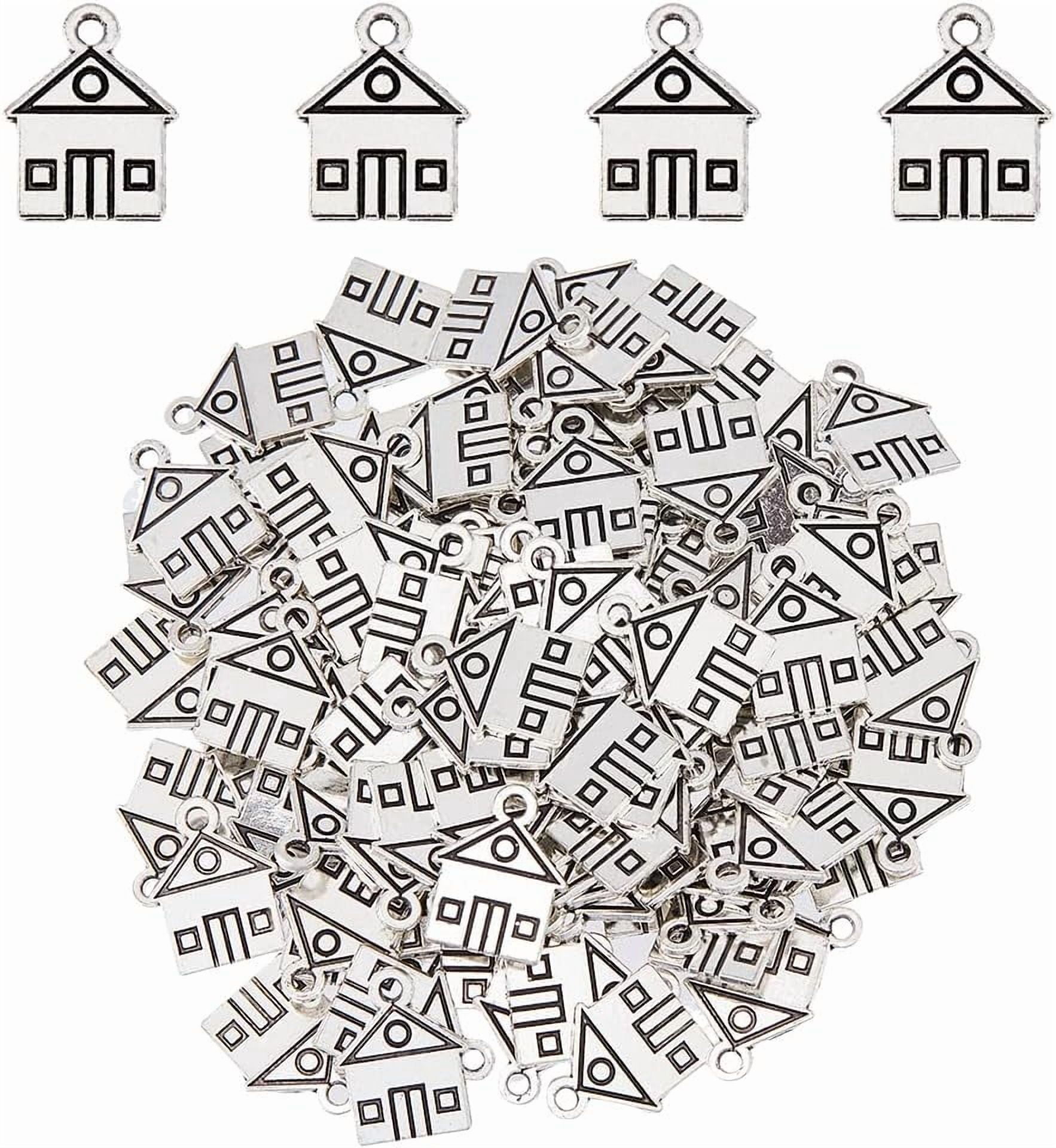 120 Pcs Alloy Water Drop Open Back Frame Pendants - 4 Colors For DIY Jewelry Making 2 thumbnail image