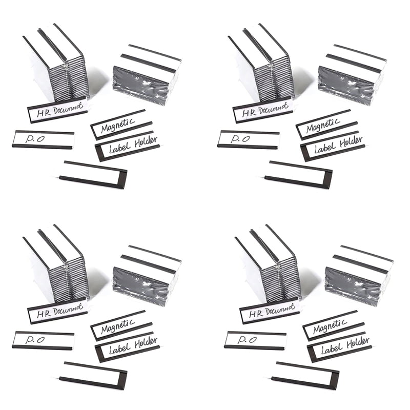 120Pcs Label Holders,Sign and Ticket Holder,Holders for Metal
