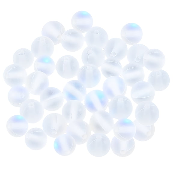 120Pcs Moonstone Beads Strands Frosted Round 6mm Hole: 1mm