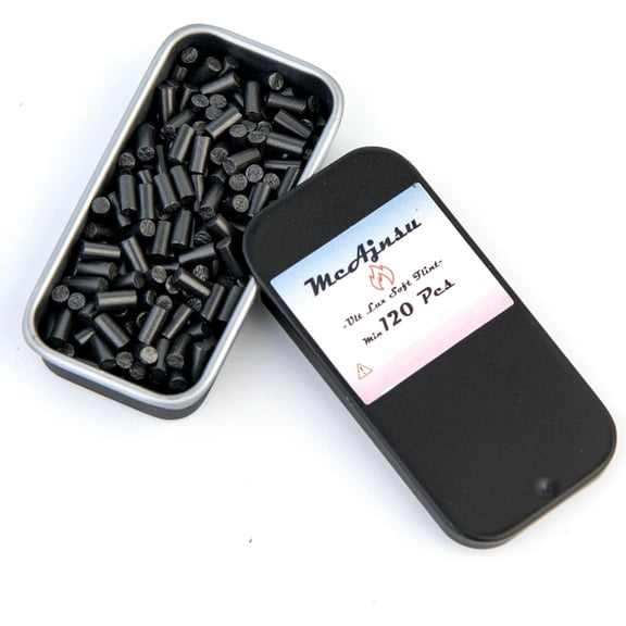 120Pcs Premium Lighter Flints | Universal Refills for , Clipper & Most Lighters High-Ignition, Long-Lasting Flint Replacement Kit,