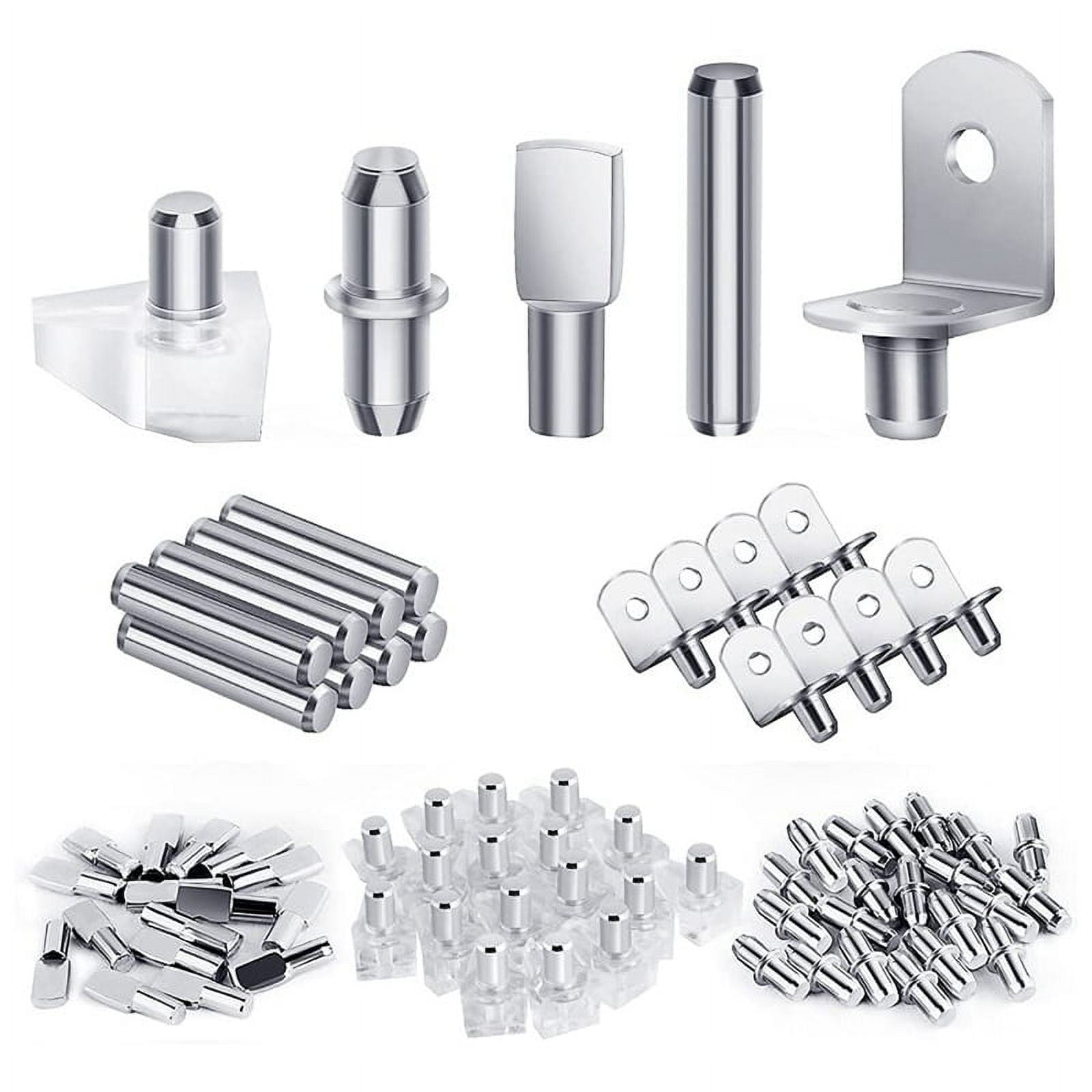 8 Pins 5mm Shelf Pegs Pins Cabinet Furniture Spoon Shape Support Pegs for  Shelves Nickel Plated 