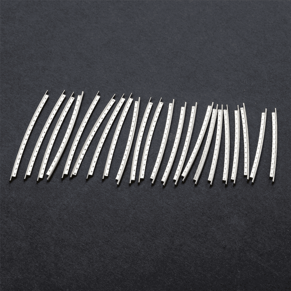 120Pcs Stainless Steel Guitar Fret Wire 24 Fingerboard Frets 2.7mm for Acoustic Parts