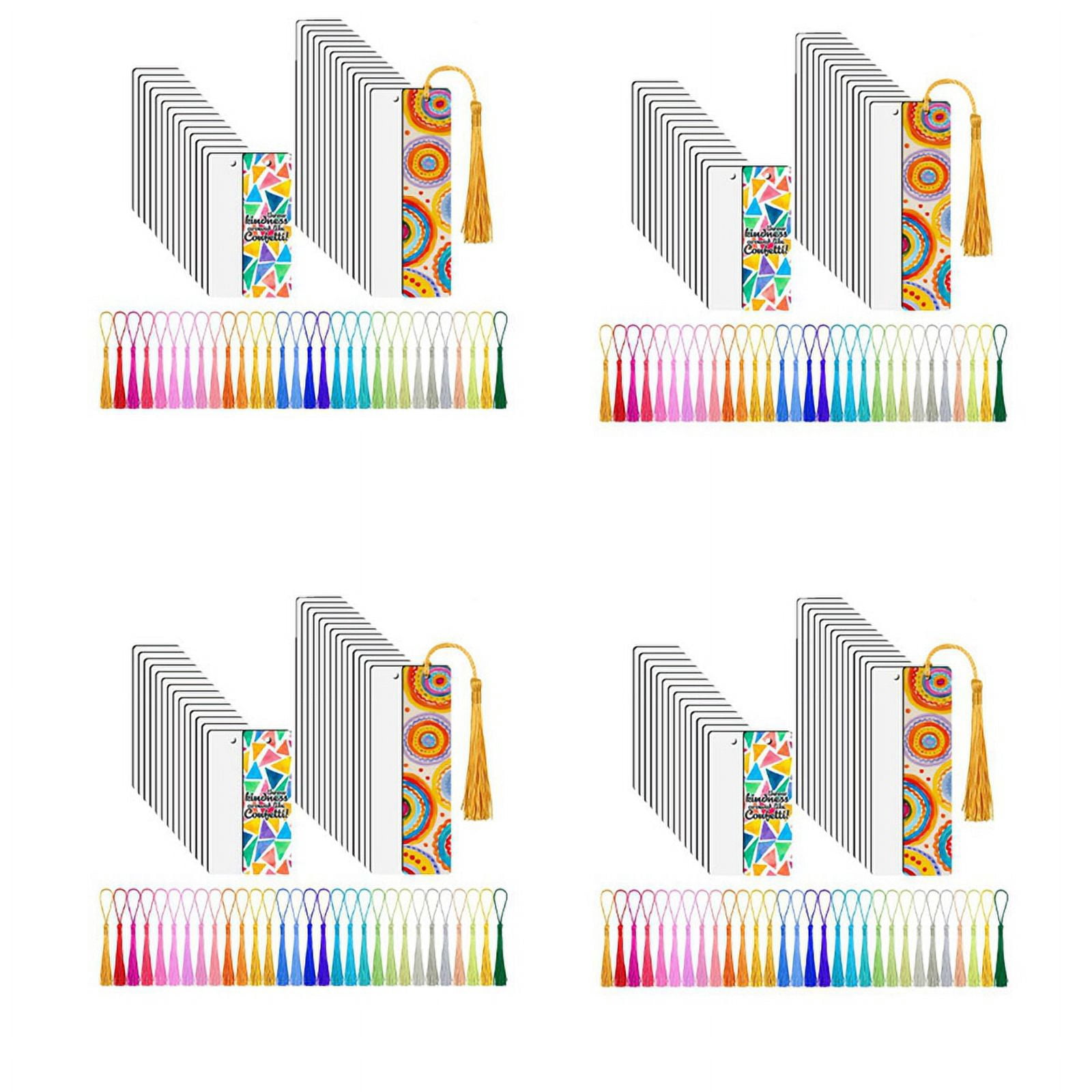 120pcs sublimation blank bookmarks sublimation blank products diy