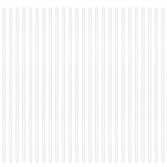 120Pcs White Thermal Glue Strips, Pictures Binding Strips for Albums Crafts 11.3x0.1inch