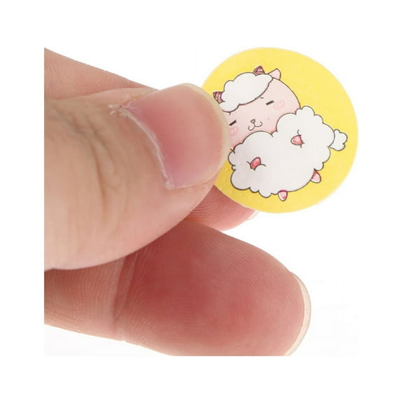 120Pcs/box Waterproof Breathable Round Band Aids Adhesive for Children Wound Care First Aid