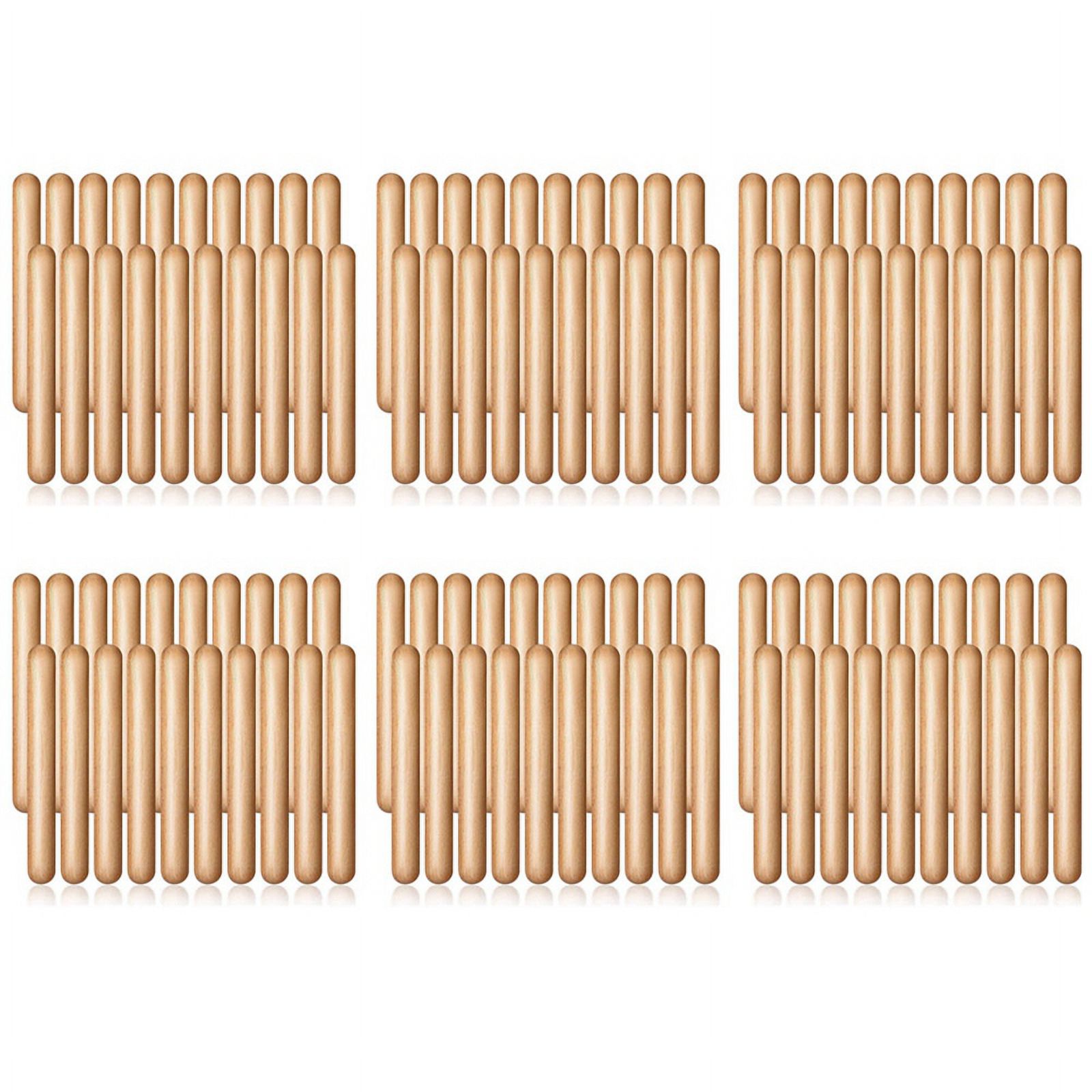 120Pieces 8Inch Kids Rhythm Sticks Music Lummi Sticks Classical Wood ...