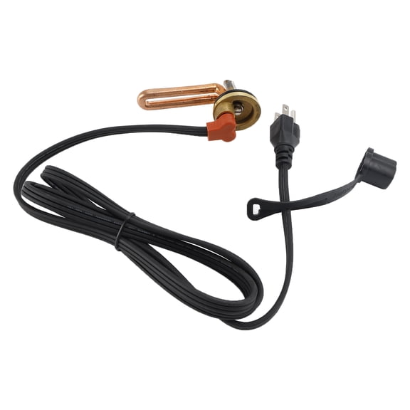 120V 1000W Freeze Plug Engine Block Heater for Ford 6.9L & 7.3L Diesel Engines (1983-1994)