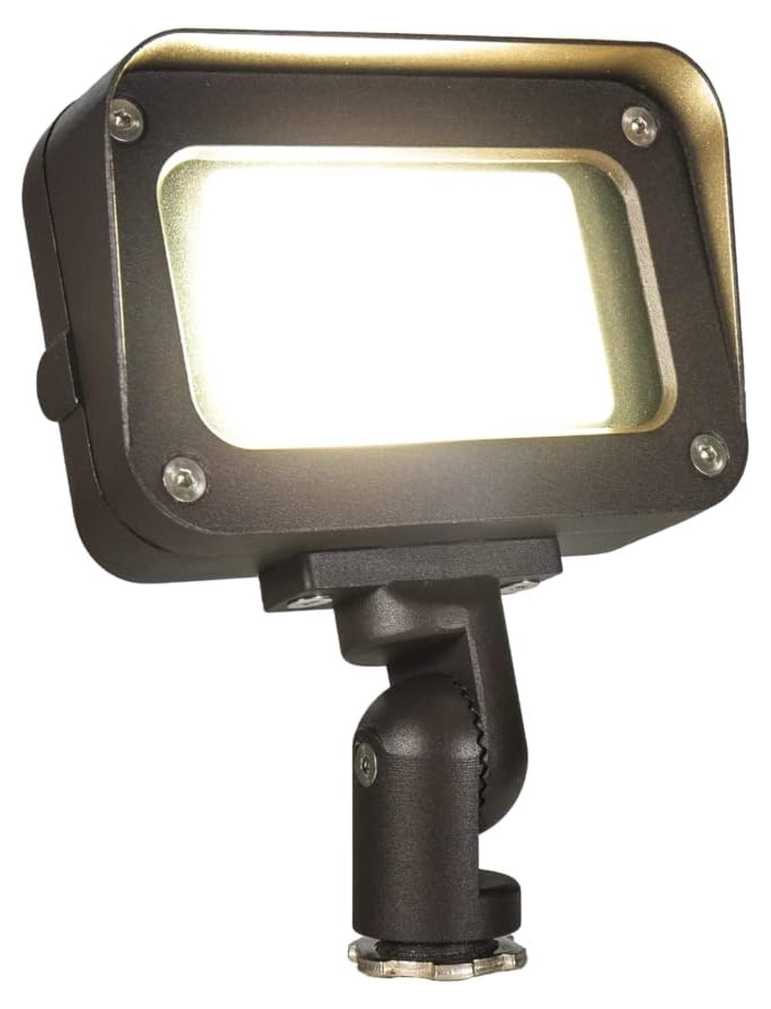 120V 10W 4000K Bronze Aluminum LED Flood Light (1200 Lumens) with ...