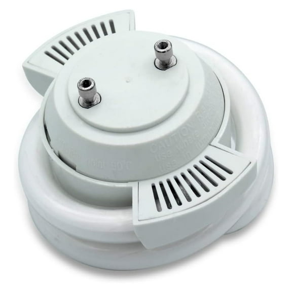 120V 13W Equivalent to 60W - Squat Spiral CFL Light Bulbs - Replacement for Maxlite MLS13GUSWW6 Light Bulb GU24 Bi Pin Base - 2700K Warm White - Low Profile Bulb - 1 Pack