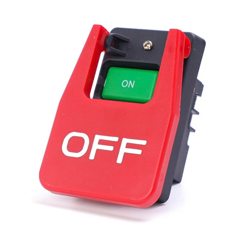 HY56 Table Saw Switch – 120V/230V Dual Voltage Paddle Switch With Fast Power-Off, Knee-Activated For Woodworking Machines