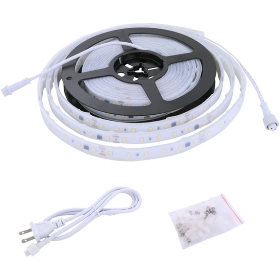 120V Dimmable LED Strip Light 2000K Amber Yellow Color,Dimming by Wall Dimmer Switch, Very Bright LED String, No Need Driver Converter,100ft Extension, IP65, Flexible LED Tape Light Under Cabinet