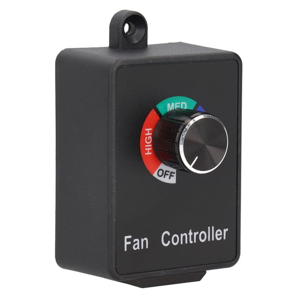 120V Stepless Speed Controller, Pointer Display Governor for Fans, Lights, and Power Tools (No Cord Included)