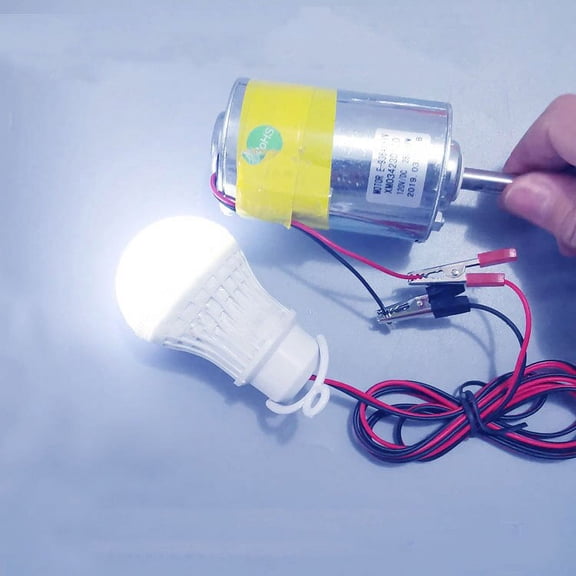 120V Volt DC Motor Mini Electric Motors Permanent Magnet Motor DIY