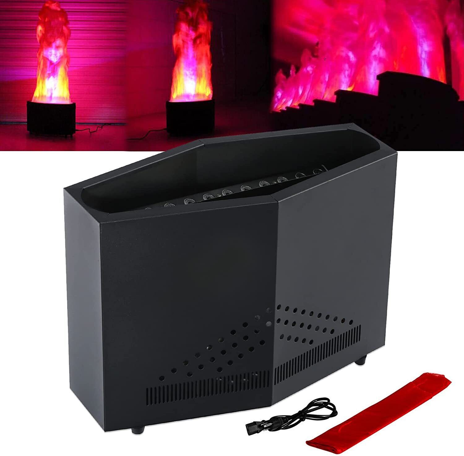 120W 1.5M Fake Fire Light Artificial Bonfire Lamp Party Decor Effect for Stage Xmas