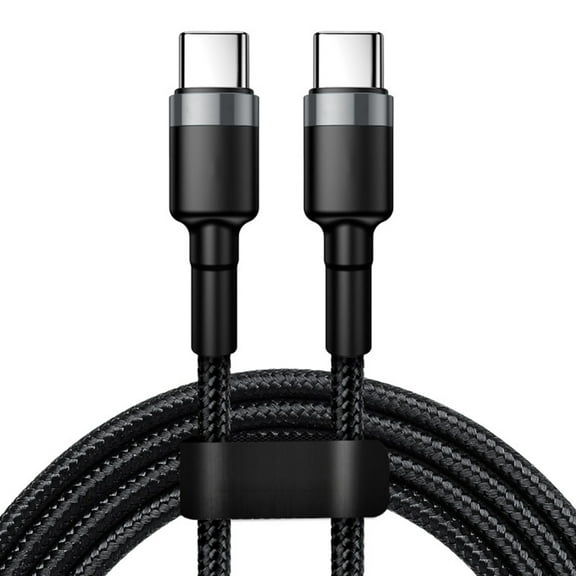 120W 10A High Current Type C to Type C Charging Cable for Quick Charging and Fast Data Transfer