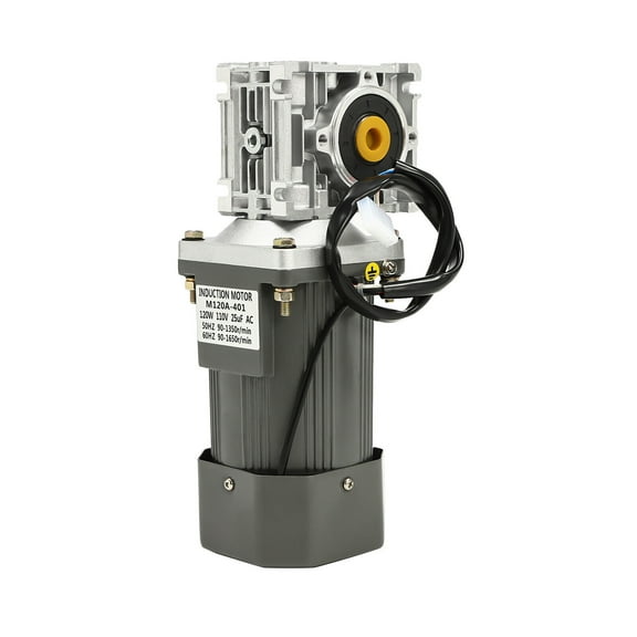 120W 110V Worm Gear Reducer Gearbox Electric RV 30 Motor High Torque W/ Governor - M120A-401