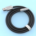 thumbnail image 1 of 120W 6A USB Type C Cable Super Fast Charger Cord Quick Charge USB C Cable For IOS iPhone Samsung Xiaomi Huawei Oneplus POCO OPPO Black For Type C 2m, 1 of 6