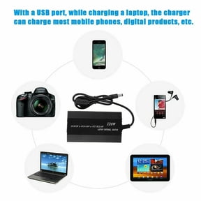 120W Car Home 34 Tips Power Supply Adapter Charger for Laptop Notebook US Plug,120W Universal Power Supply Charger for PC Laptop AC/DC Power