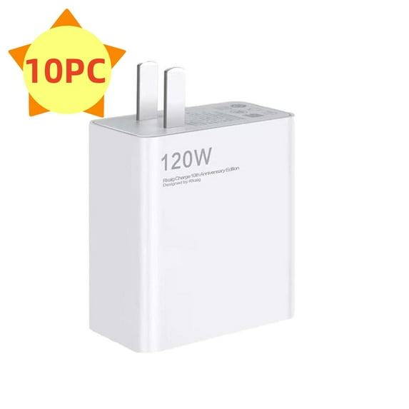 120W Charger Compatible with Xiaomi 16 Pro/15 Pro & Redmi K70U/K80U - 100W PD Charger Head with 66W Built-In Fast Charging Power Bank for Universal Devices