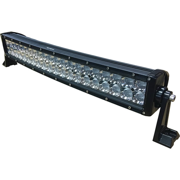 120W Curved Double Row LED Light Bar Spot Flood Combo Compatible with Agricultural Industrial Off-Road Equipment Tractors Trucks UTVs ATVs 7200 Lumens 12-24V Die-Cast Aluminum