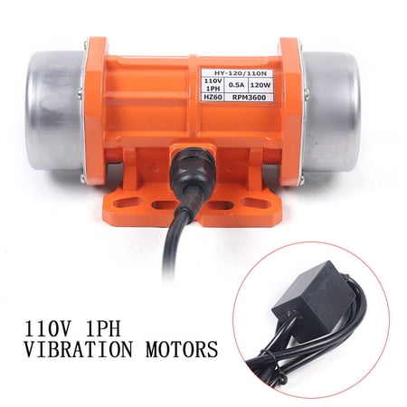 120W HY-120/1 Concrete Vibration Motor 3450RPM Aluminum Alloy For Shaker Table 1 PH 110V