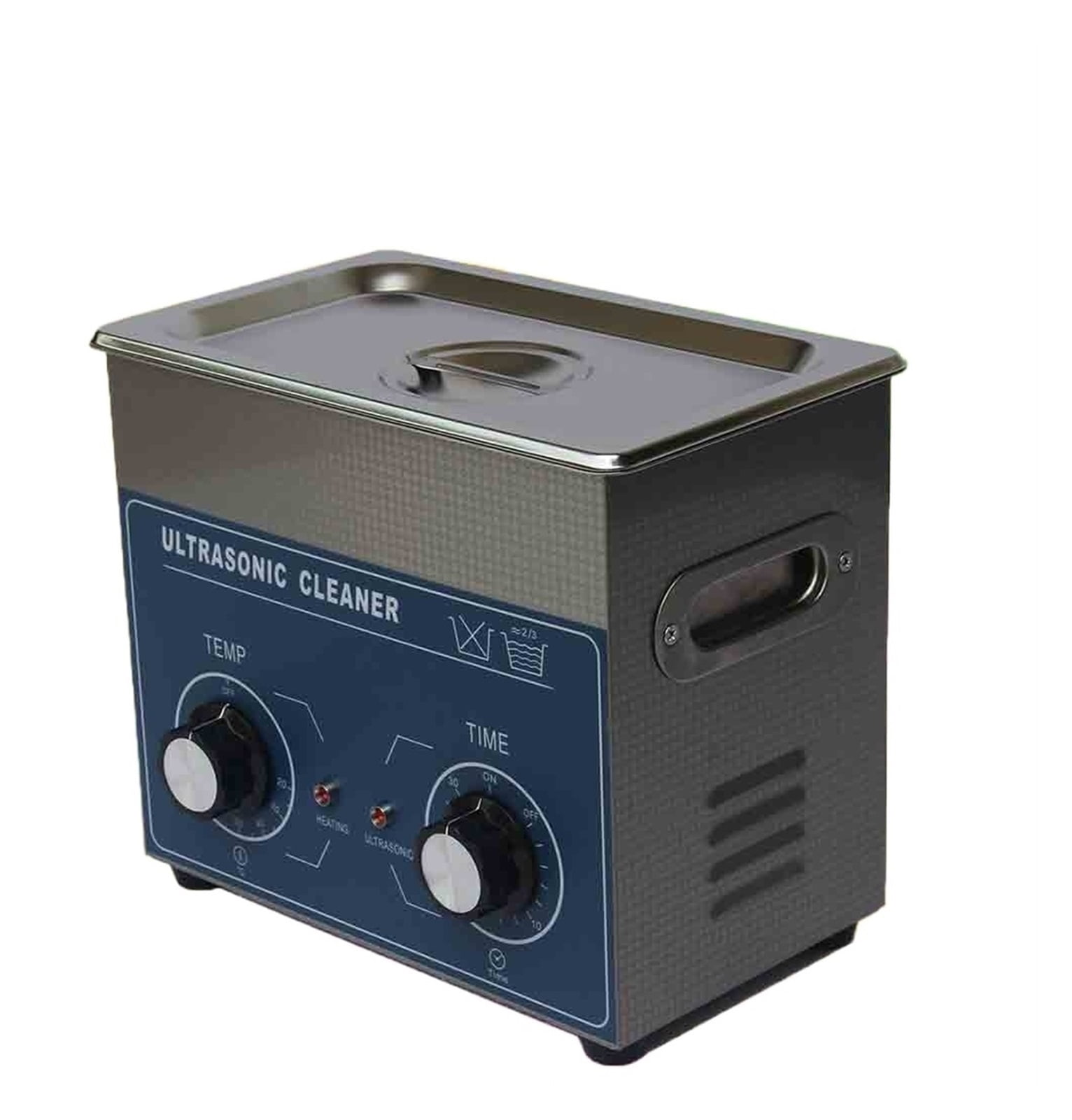 120W Heater&timer Ultrasonic Cleaner Bath 3L 40KHZ For Small Parts With Basket ,Strong Cleaning