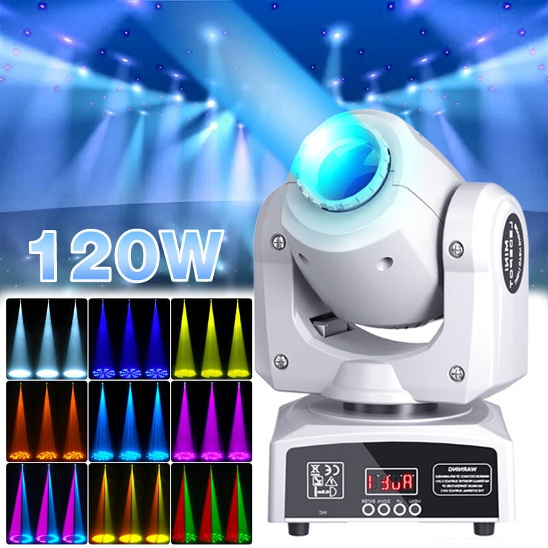 Luce Per Palco Mobile 100W RGBW - Effetto Fascio LED, Controllo DMX