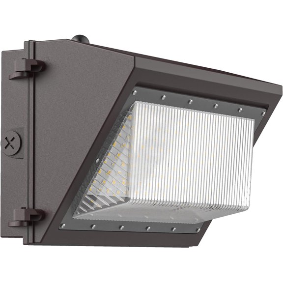 120W LED Wall Pack Light with Dusk-to-Dawn Sensor, 16800LM 5000K LED Security Flood Lighting, 120V Commercial and Industrial Outdoor LED Wall Lights for Parking Lots|Warehouses|Factories|House