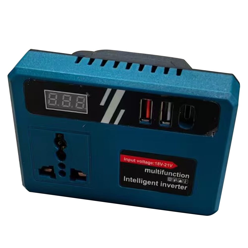 120W Lithium Battery Inverter Dc18V/21V To 220V Ac Battery Inverter For ...