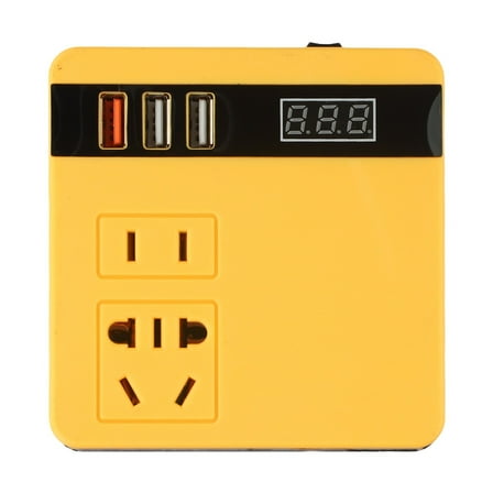 120W Lithium Battery Inverter Power Bank 21V To 220V Multi-Function Household Smart Transformer Outdoor Work Inverter