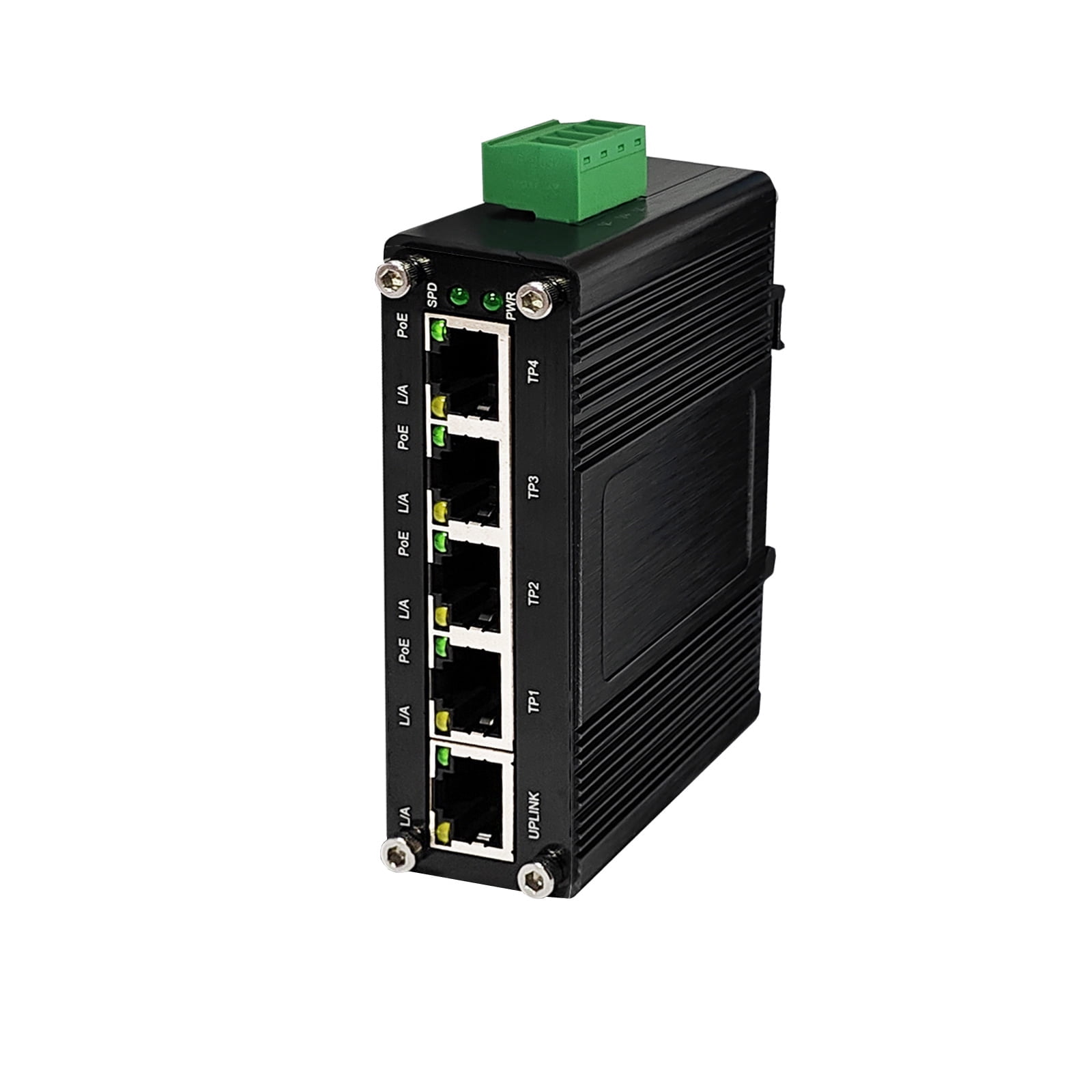 120W POE Ethernet Switch Industrial Switch 100Mbps Half/Full Duplex 1000Mbps