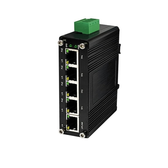 120W POE Ethernet Switch Industrial Switch 100Mbps Half/Full Duplex 1000Mbps