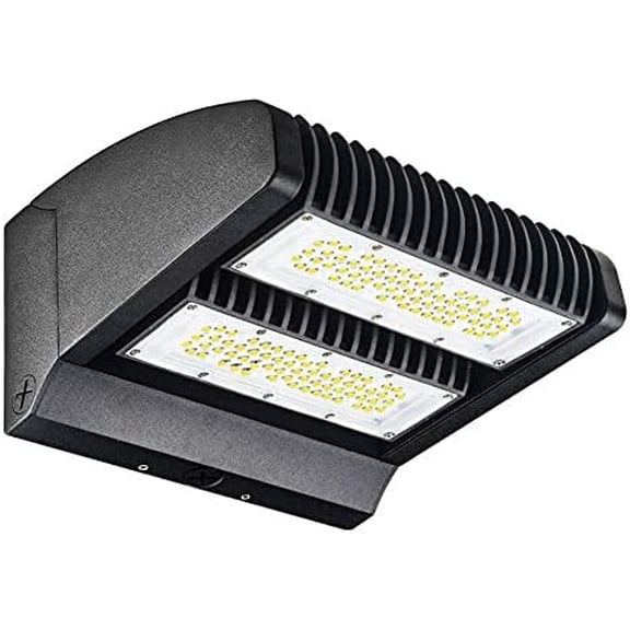 120W Wall Light - 5000K 16200LM Rotatable Two Directional Wallpack, 60-120 Beam Angle Adjustable IP65 Outdoor Commercial Flood Lighting Fixture,