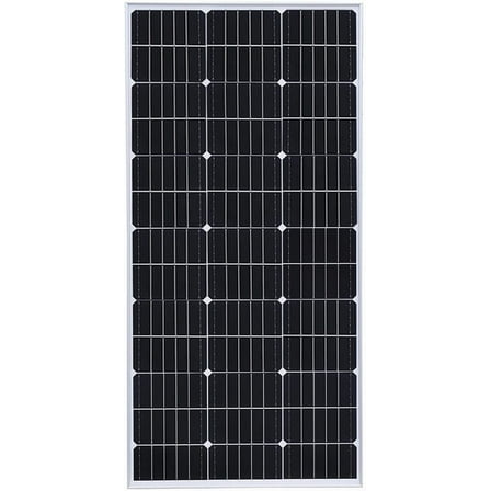 120Watt 12Volt Solar Panel Monocrystalline PV Module Off Grid Power for Battery, Boat, Caravan, RV,Trailer,Light(120W)