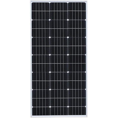 120Watt 12Volt Solar Panel Monocrystalline PV Module Off Grid Power for Battery, Boat, Caravan, RV,Trailer,Light(120W)