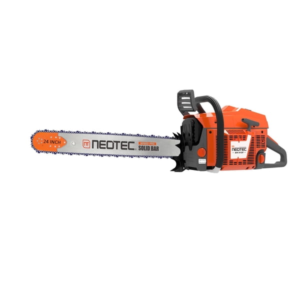 120cc Gas Powered Chainsaw with 24 Inch Bar, 8.4hp 6.2kw Big Large Chain saw 2-cycle Motosierra De Gasolina for Extreme Logging Cutting, All Parts Fit for Husqvarna 3120 Xp, NEOTEC NH8120 Chainsaw Ga