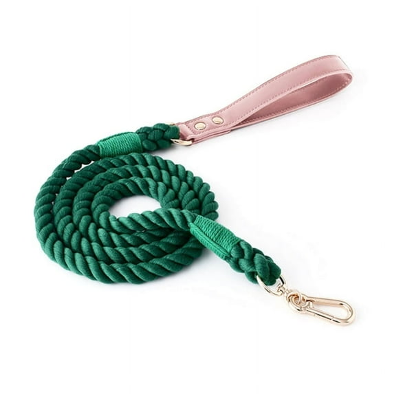 120cm/ 150cm Weaving Dog Leash Gradients Color Flexible Dog Rabbits Cat Traction Rope Dog Leash for Walking Products