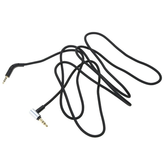 120cm Audios Cable Nylon Braided Wire Gaming Headset Headphone Replacement Cable
