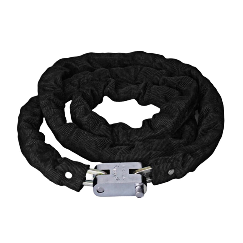 Homemaxs 120cm Bike Lock Mountain Bike Lock Security Anti-Theft Chain Lock Heavy Duty Chain Padlock for Outdoor Cycling Motorcycle Security