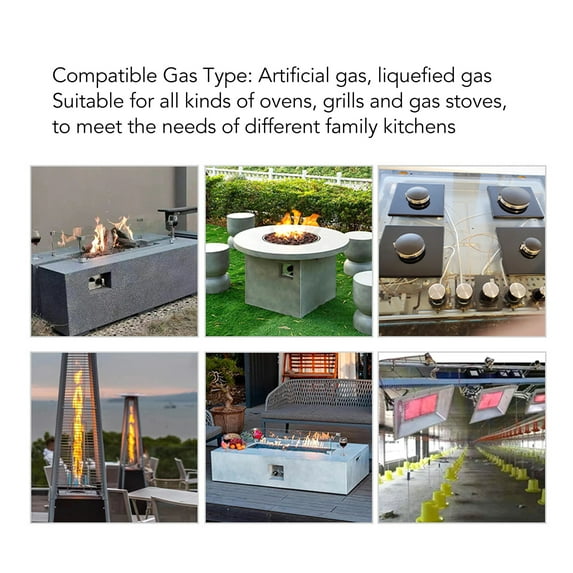 120cm Copper Gas Stove Thermocouple, Accurate Temp. Measurement For Artificial Liquefied Gas