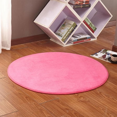 120cm Diameter Soft Comfortable Play Tent Mat Floor Cushion Rug Play Activity Toy Rose Red