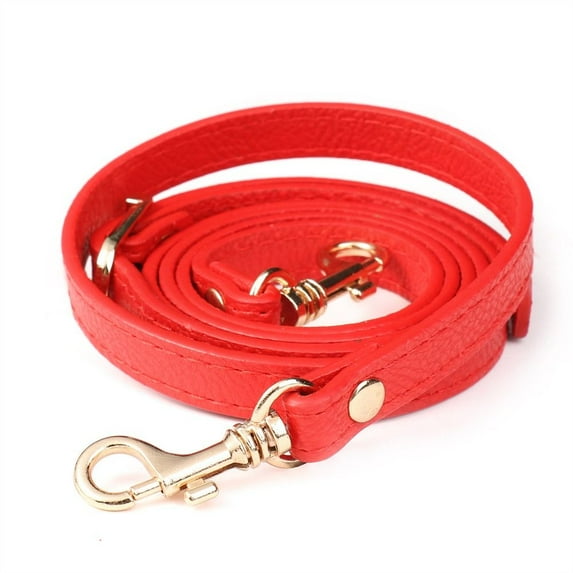 120cm Fashion Crossbody Replacement Leather Strap Handbag Belts Shoulder Bags Accessories Purse Handle RED