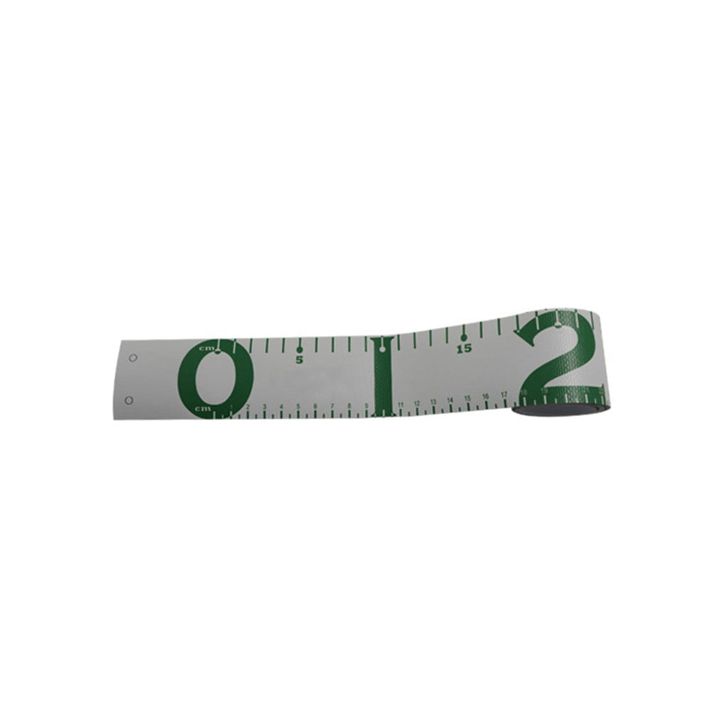 120cm PVC Waterproof Fish Measure Measuring Tape Precision Fishing Tool, White