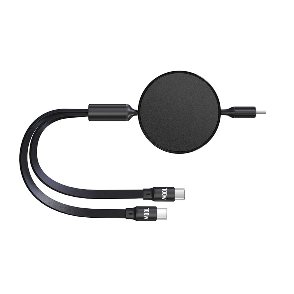 120cm Type-C Cable PD100W 480mbps USB C Male to Double USB C Male Charging Cord