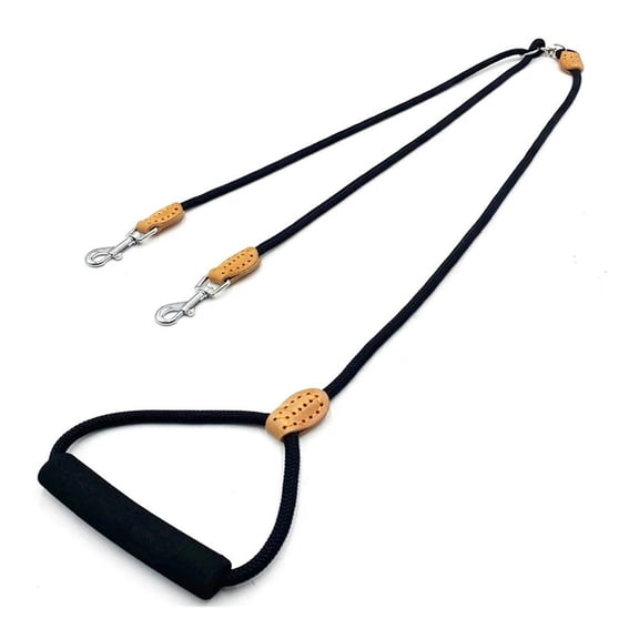 120cm WALK Two DOGS Leash Double Twin Lead Walking Leash Two Pets Cats Dual Couple Dog Leashes Nylon Y Shape Leash For Dog Cat