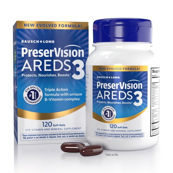 PreserVision AREDS 3 Softgels 120ct