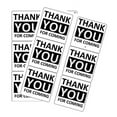 thumbnail image 1 of 120ct Thank you for coming stickers - Black, 1 of 1